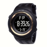 Men's Large Dial Sports Electronic Watch