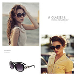 Women’s Aviator Sunglasses – Trendy Fashionable UV Style Shades with Classic Metal Frame