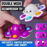 Cross-border Fidget Spinner Bubble Toy, Rodent Exterminator Octopus, Novel and Creative Stress Relief Gadget, Rotating Toy Wholesale