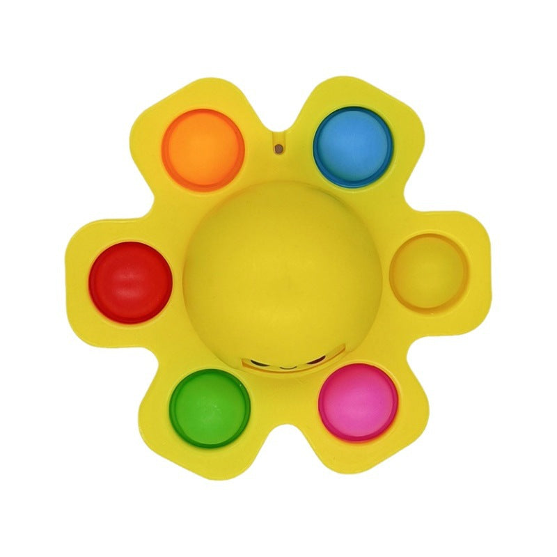Cross-border Fidget Spinner Bubble Toy, Rodent Exterminator Octopus, Novel and Creative Stress Relief Gadget, Rotating Toy Wholesale