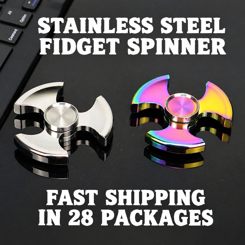 Fingertip gyro stainless steel kung fu cyclone finger gyro Seiko rotating power Net red long time decompression toy
