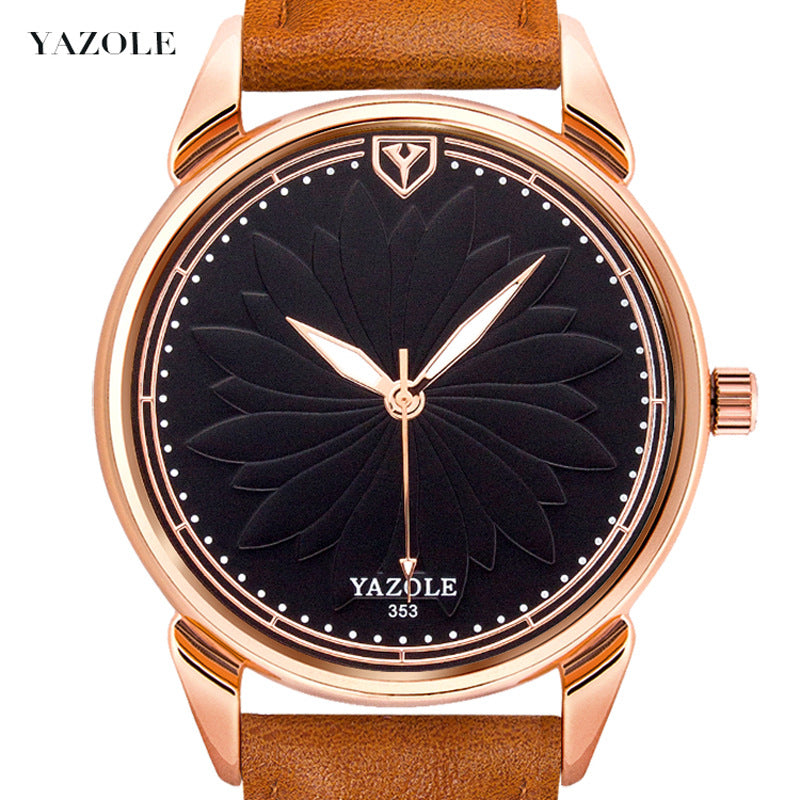 YAZOLE353 men's watch simple quartz watch quartz wholesale gift watch men's Brand Watch