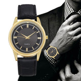 Wholesale Men's Watches Leather Strap Quartz Watch Men's Watch Casual Business Men's Watch Large Dial