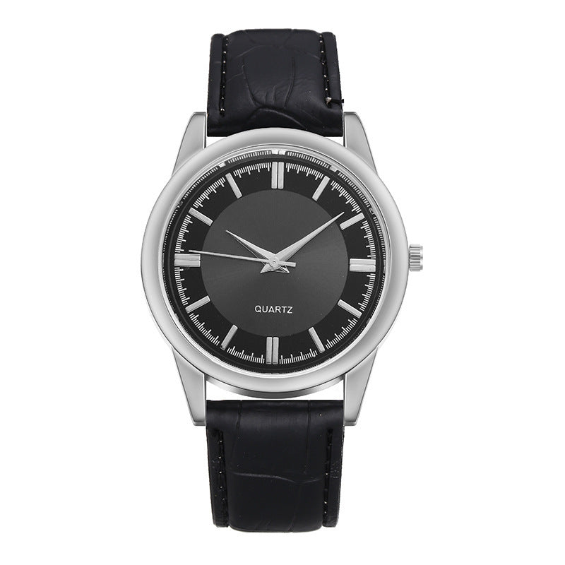 Wholesale Men's Watches Leather Strap Quartz Watch Men's Watch Casual Business Men's Watch Large Dial