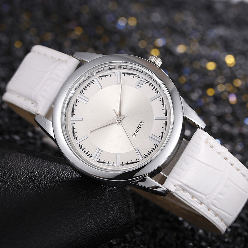 Wholesale Men's Watches Leather Strap Quartz Watch Men's Watch Casual Business Men's Watch Large Dial