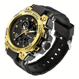 Military Men's Digital LED Stopwatch Watch