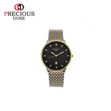 PRECIOUS DUKE Ultra-Thin Gold Men’s Business Watch – Titanium Band