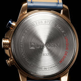 Men’s Waterproof Watch – Curren 8329 Multi-Function Quartz Watch with Calendar, Large Dial & Six-Pin Design