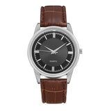 Wholesale Men's Watches Leather Strap Quartz Watch Men's Watch Casual Business Men's Watch Large Dial