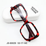 New Large Square Star Vintage Slingshot Leg Rivet Plate Glasses Frame Men's Hawksbill Optical Frame Women's Myopia