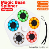A generation of magic beans Rubik's cube boy gyro finger rotating ball decompression artifact children's educational toys