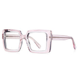 European and American anti-blue light large frame glasses frame 2170 square TR90 optical frame fashion street photography ladies glasses ins style