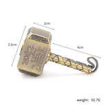 EDC Cross-Border Bestseller Thor's Hammer Fidget Spinner Zinc Alloy Hammer Spinner Creative Stress Relief Toy