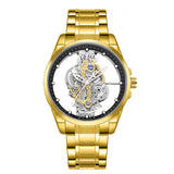 TPW Elegant Men's Quartz Watch – Durable Steel Strap