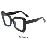 Oversized Square Glasses – European & American Style Eyewear for Bare-Face Looks