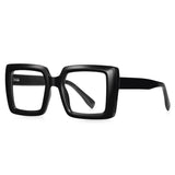 European and American anti-blue light large frame glasses frame 2170 square TR90 optical frame fashion street photography ladies glasses ins style