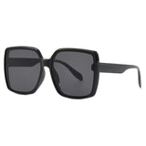 Cross-Border Hot-Selling In-Stock Items, One-Piece Dropshipping Uv400 Sunglasses, Large Square Frame, European and American Internet Celebrity Trend, Street Style, Instagram Fashion