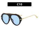 Toad-Shaped Sunglasses Pilot Style 2026 New Model Retro Sunglasses with Unique Shape for Driving