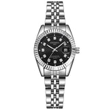 Fashion Couple Steel Band Watch Explosive Waterproof High-end Gold Watch Brand Men's Women's Student Calendar Room Gold Watch