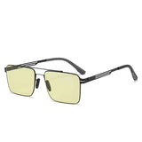 2025 New Nylon Polarized Sunglasses Trendy Screwless Driving Fashion Casual Douyin Popular Style Plaid and Light Men