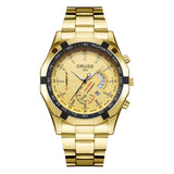 genuine goods Automatic Watch 2022 New Luminous Waterproof Calendar Business Men's Watch Large Dial Hollow Watch