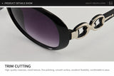 Women’s Aviator Sunglasses – Trendy Fashionable UV Style Shades with Classic Metal Frame