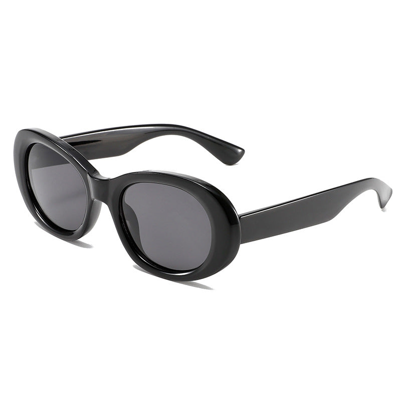 T549 Amazon classic retro oval frame sunglasses Europe and the United States cross-border comfortable fashion Joker casual sunglasses