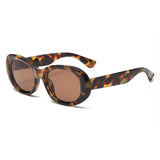T549 Amazon classic retro oval frame sunglasses Europe and the United States cross-border comfortable fashion Joker casual sunglasses