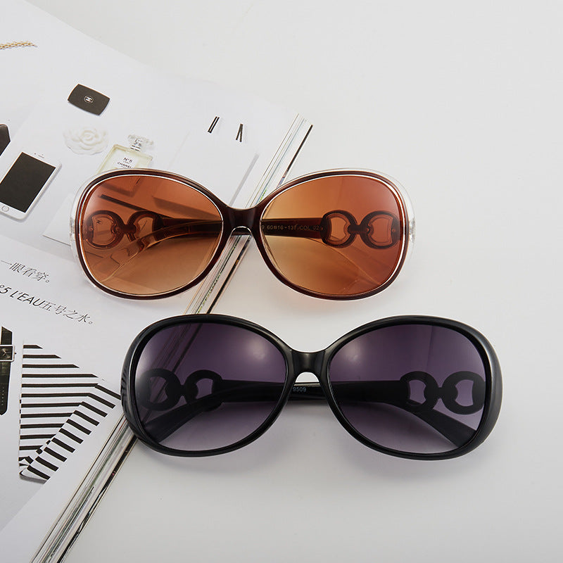 2026 Sun Women's Trendy Sunglasses Aviator Glasses Fashionable Sunglasses Wholesale Direct from Manufacturer 9509