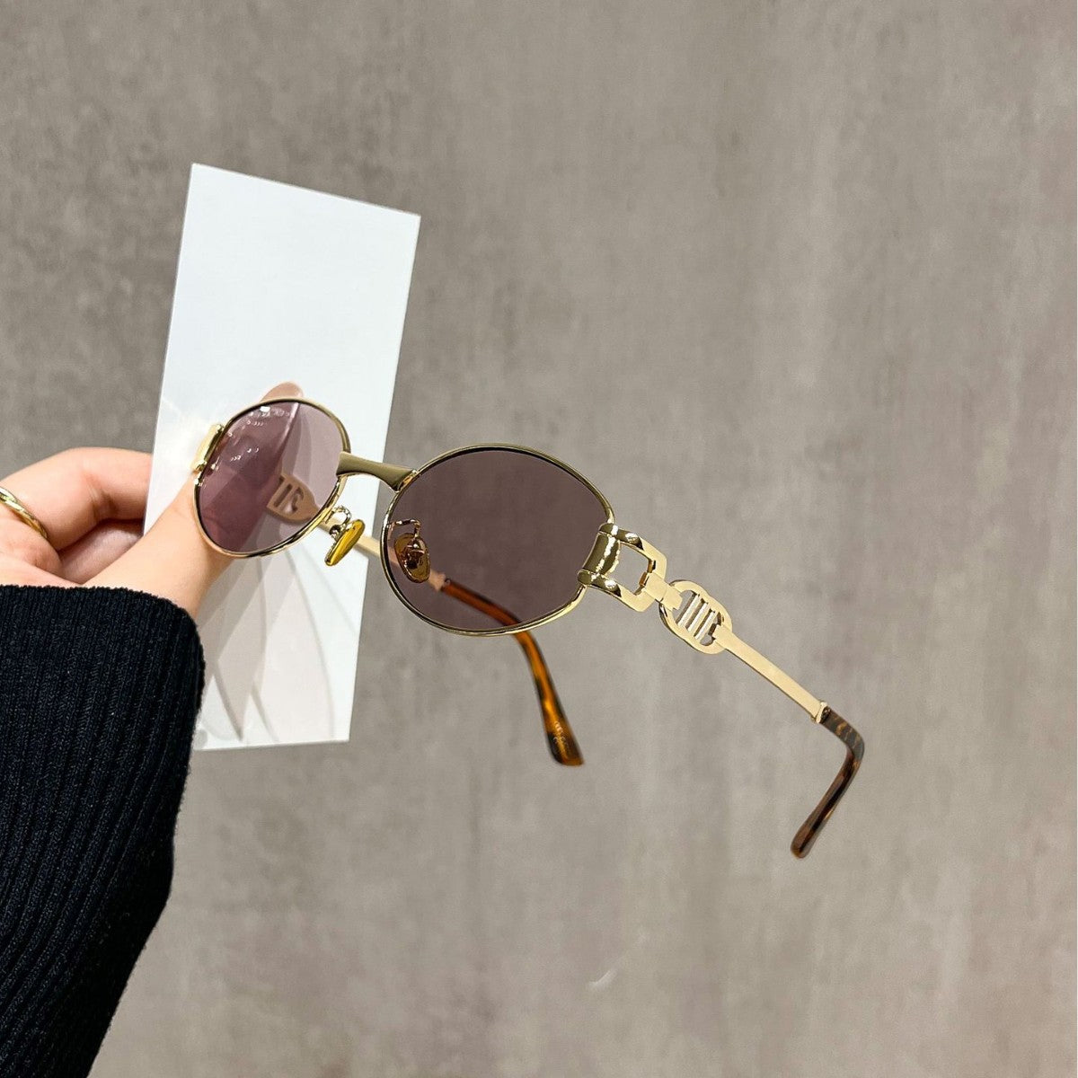 2026 New Style Sunglasses for Female Celebrities, Travel Photography, Uv Protection, Trendy, Natural Look, Versatile Sunglasses