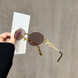 2026 New Style Sunglasses for Female Celebrities, Travel Photography, Uv Protection, Trendy, Natural Look, Versatile Sunglasses