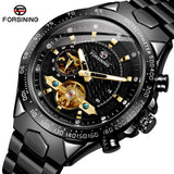 New Forsining Men's Fashionable Casual Tourbillon Automatic Mechanical Watch Men's Watch Foreign Trade Cross-Border