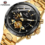 New Forsining Men's Fashionable Casual Tourbillon Automatic Mechanical Watch Men's Watch Foreign Trade Cross-Border