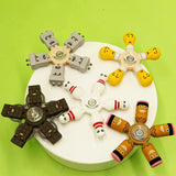 New Children's Finger Gyro Toy Fingertip Rotation Decompression Artifact Student Educational Gift Small Toy Factory Batch