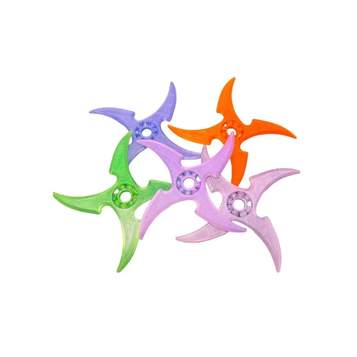 Cross-border 3D printed stress-relief toy, Naruto finger spinner, finger-spinning dart 3D printed toy
