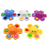 Cross-border Fidget Spinner Bubble Toy, Rodent Exterminator Octopus, Novel and Creative Stress Relief Gadget, Rotating Toy Wholesale