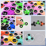 Rotating Fidget Spinner Abs Plastic Three-Finger Stress Relief Toy Hand Spinner Finger Stall Edc Toy