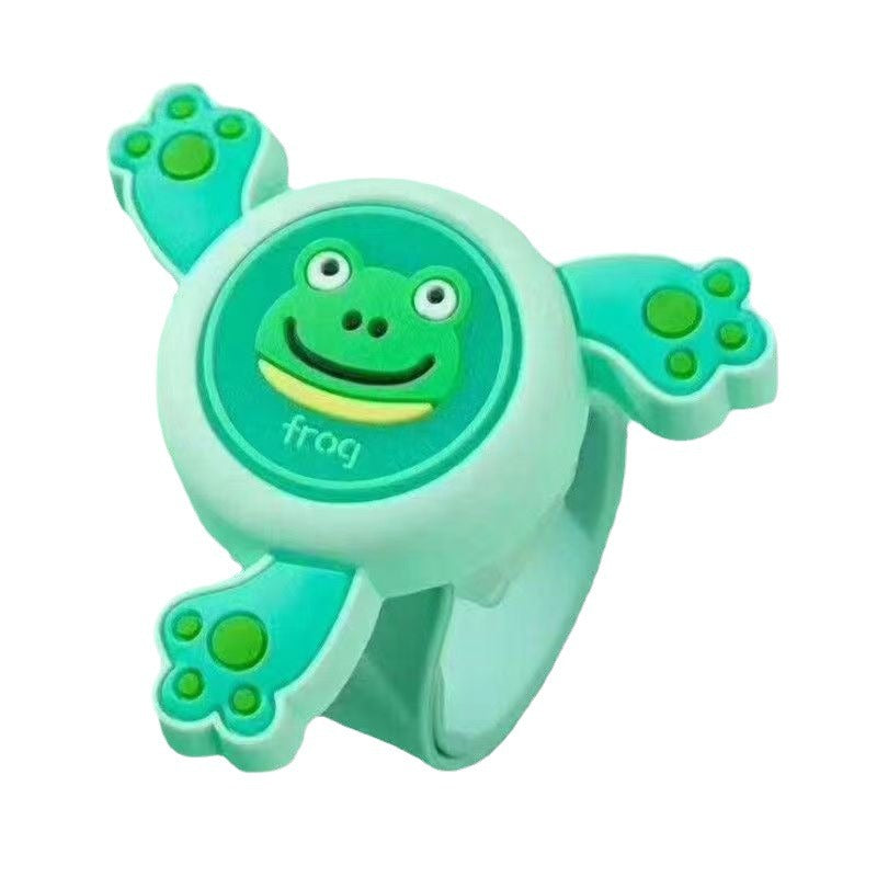Rotating Gyro Bracelet, Slap Ring, Light-Up Wristband for Children and Adults, Anti-Mosquito Bite Gadget