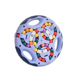 Cross-border Children's Toys Double-sided Ball Magic Bean Rubik's Cube Can Rotating Fingertip Gyro Puzzle Decompression Intelligence Disk