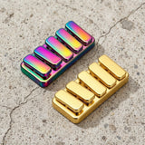 Cross-Border New Model Four or Five Button Piano Seesaw Edc Metal Toy Magnetic Metal Clicker Coin Hand Toy