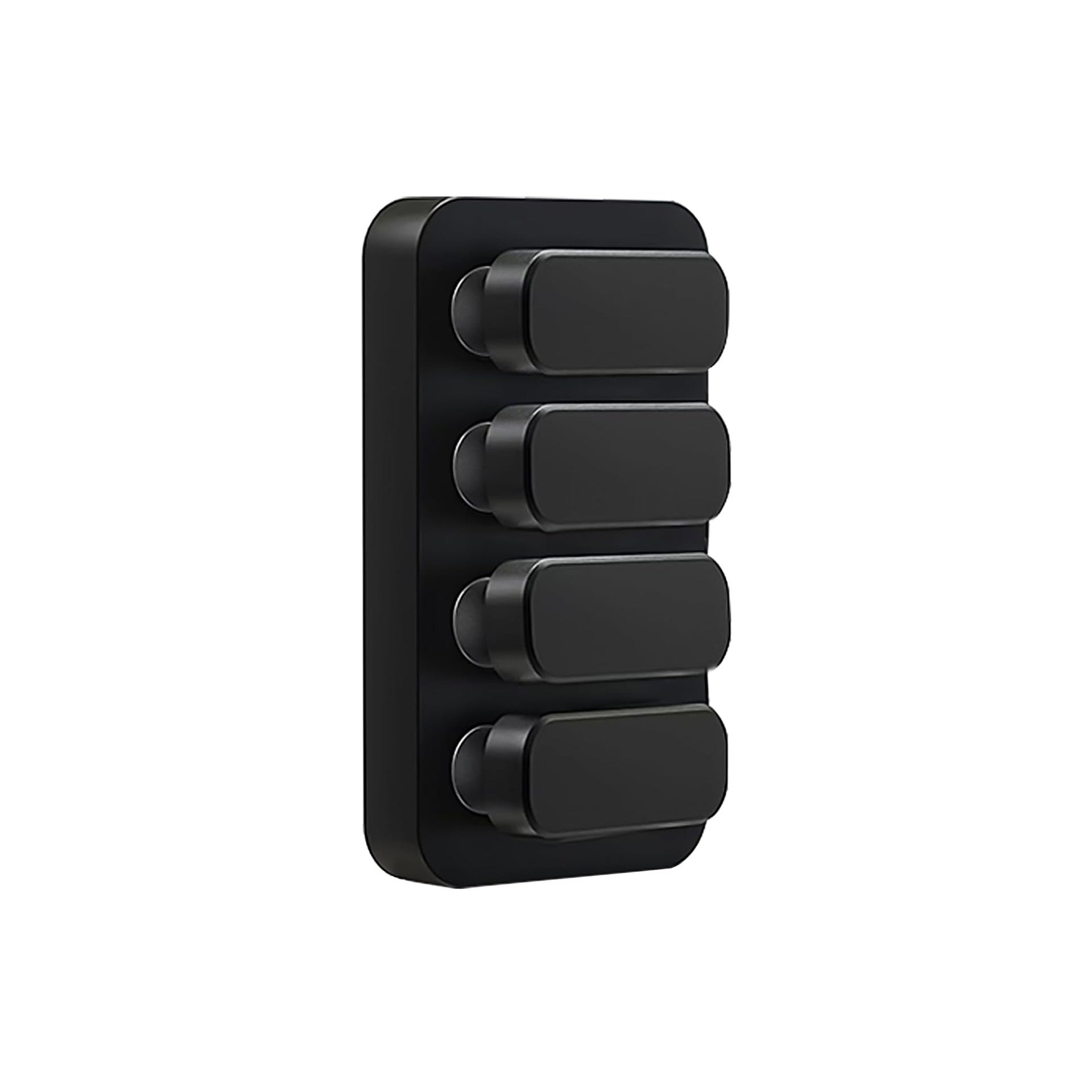 Magnetic Mini Seesaw Handle Piece Zinc Alloy Portable Press Coin Pusher Stress Relief Toy Rectangular Shape Portable