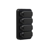 Magnetic Mini Seesaw Handle Piece Zinc Alloy Portable Press Coin Pusher Stress Relief Toy Rectangular Shape Portable