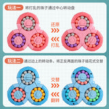 A generation of magic beans Rubik's cube boy gyro finger rotating ball decompression artifact children's educational toys