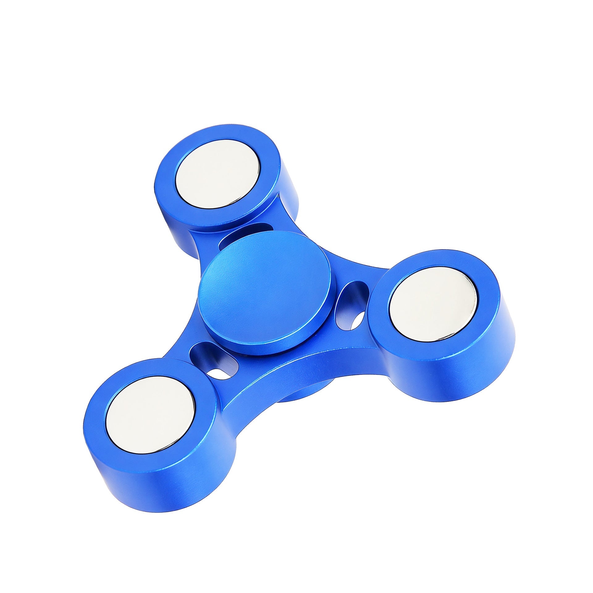Edc Fingertip Spinner Aluminum Alloy Finger Spinner Stainless Steel Magic Stress-Relief Rotating Gadget Black Technology