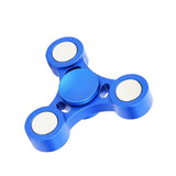 Edc Fingertip Spinner Aluminum Alloy Finger Spinner Stainless Steel Magic Stress-Relief Rotating Gadget Black Technology