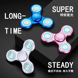 New fingertip gyro leaker metal aluminum alloy finger gyro stainless steel counterweight rotating adult decompression