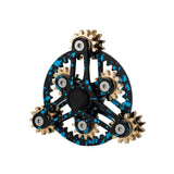Fingertip gyro planet wheel finger gyro pure copper gear Ferris wheel gear linkage rotating power decompression toy