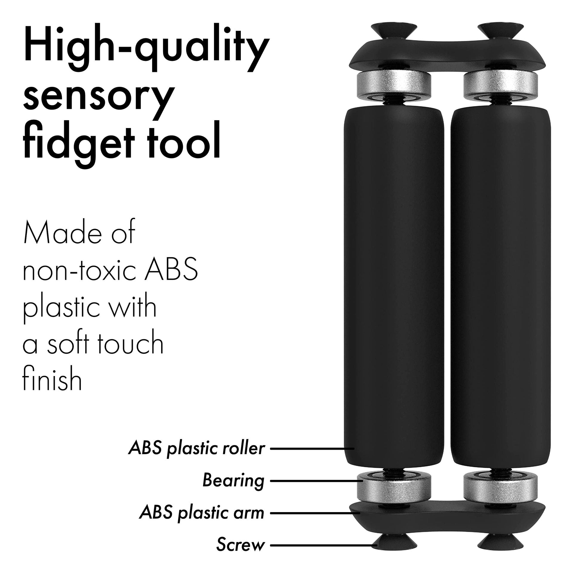 Cross-border explosion novelty silicone decompression roller palm care massage stall artifact trembles fingertip decompression toys