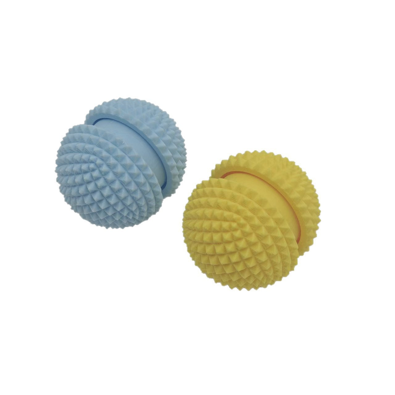 3D printed spiky ball finger spinner stress relief massage ball for anxiety and stress reduction sensory hand toy