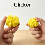 3D printed spiky ball finger spinner stress relief massage ball for anxiety and stress reduction sensory hand toy